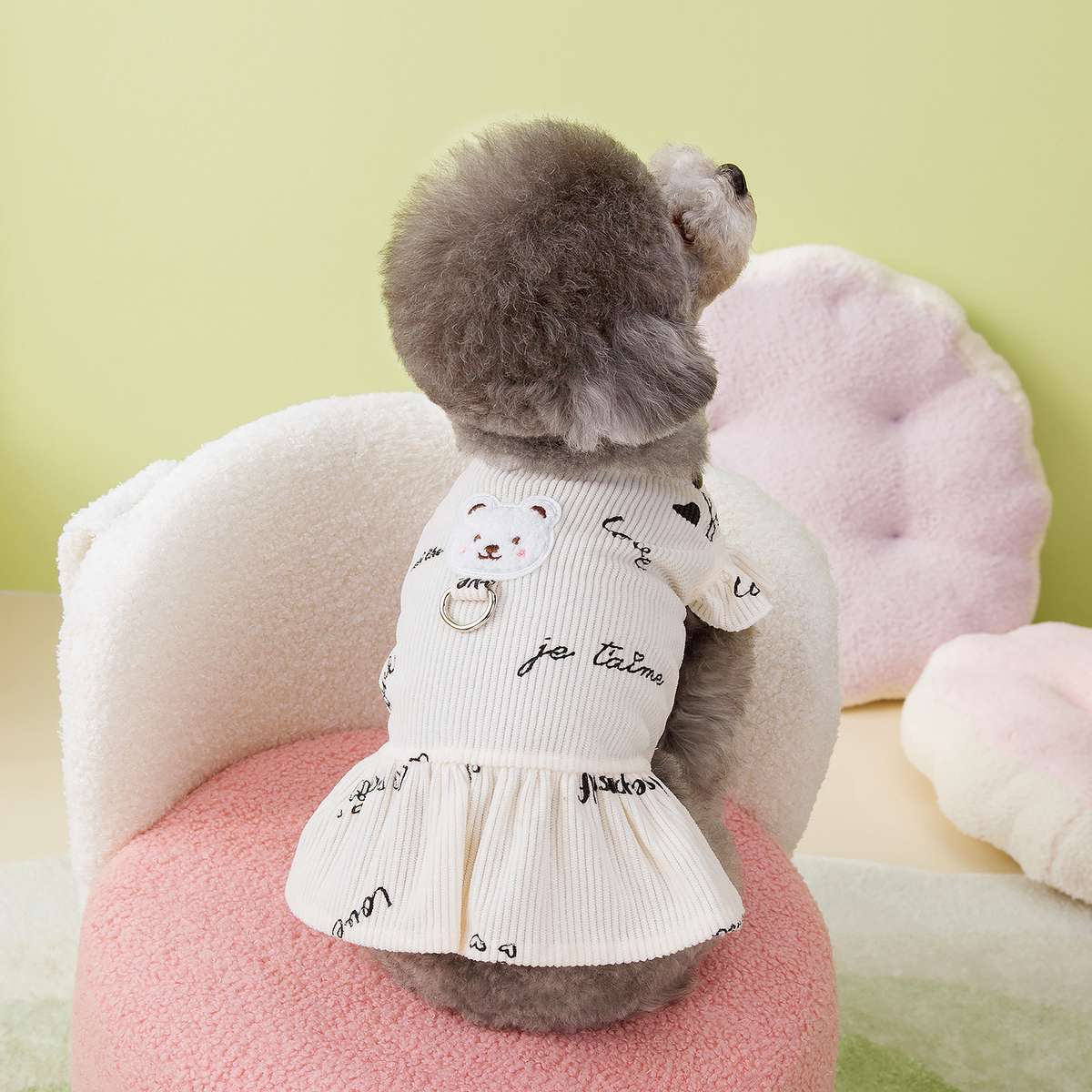 LeashReady Pet Dress for Small Dogs & Cats_CWMM6978