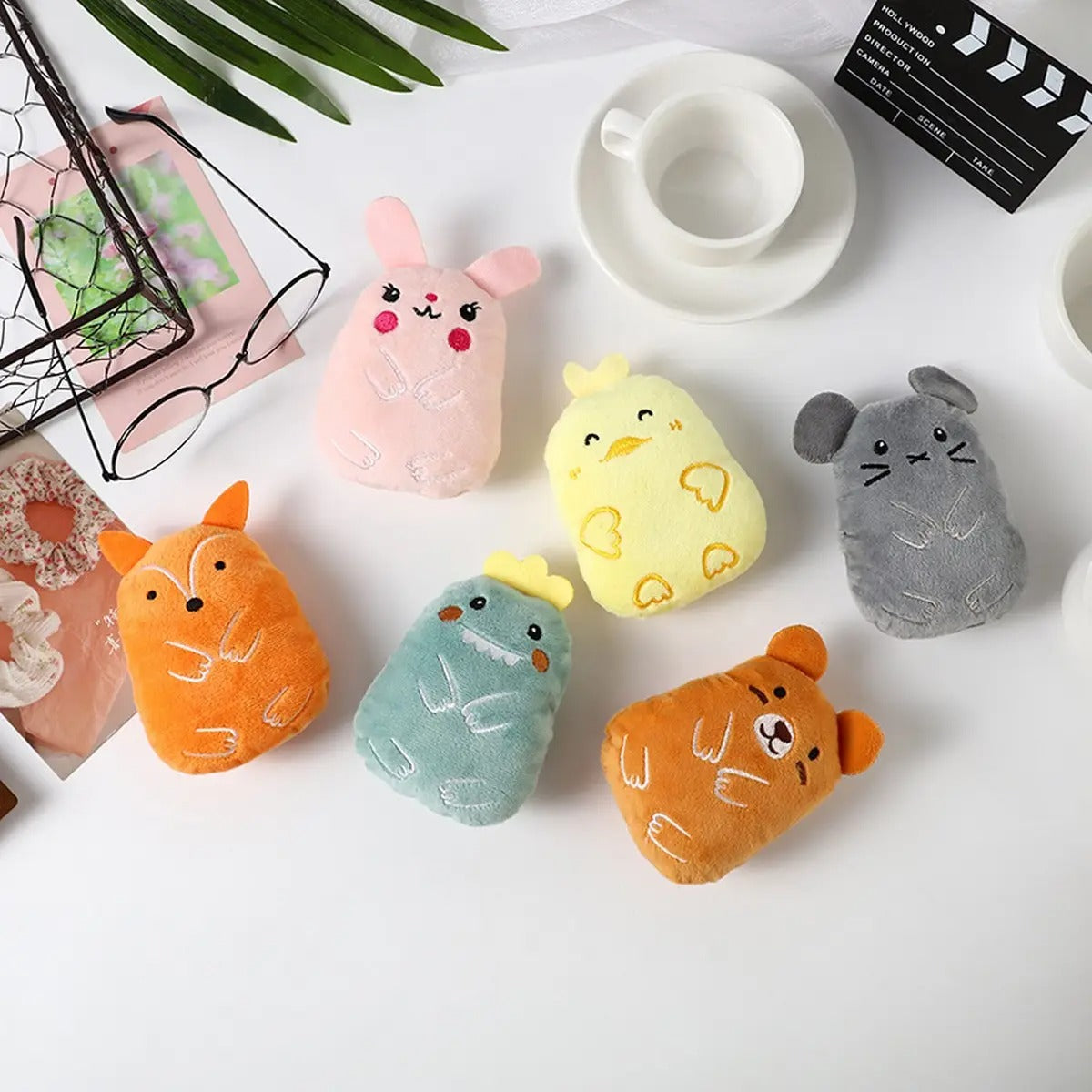 New Cartoon Plush Pet Toy |Durable & Interactive_CWMM5365