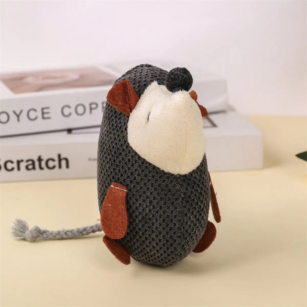 Cat and dog pet plush toys, mouse design_CWMM5436