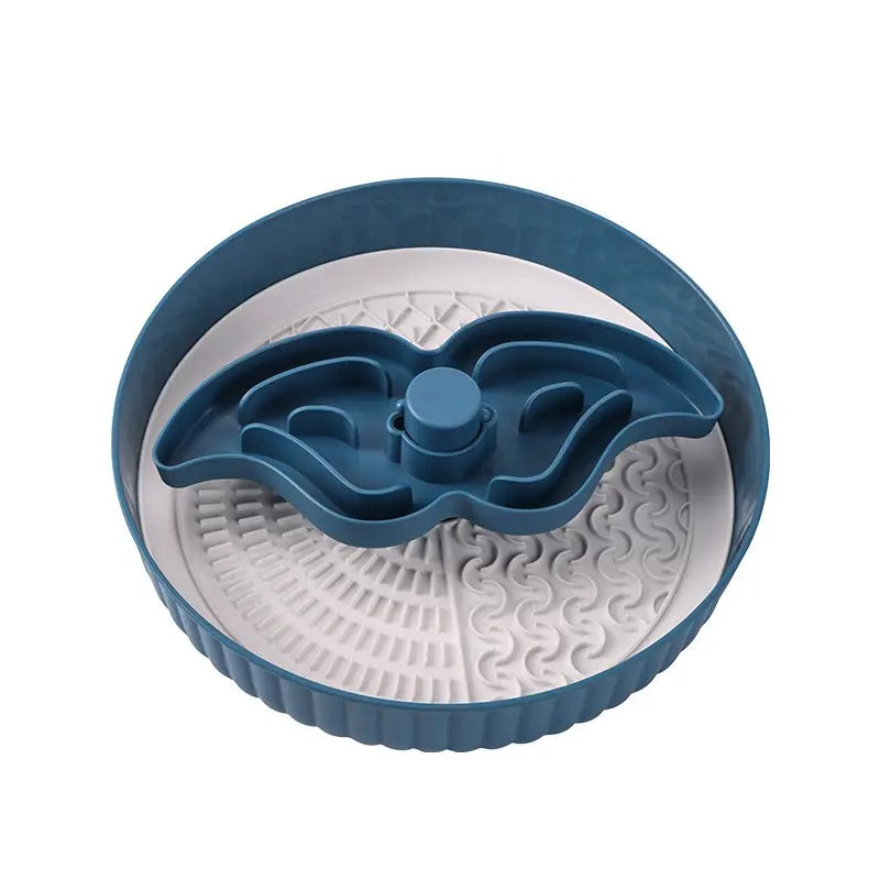 Beard Lick Rotating Slow Feeder Dog Cat Pet Bowl_CWMM5131