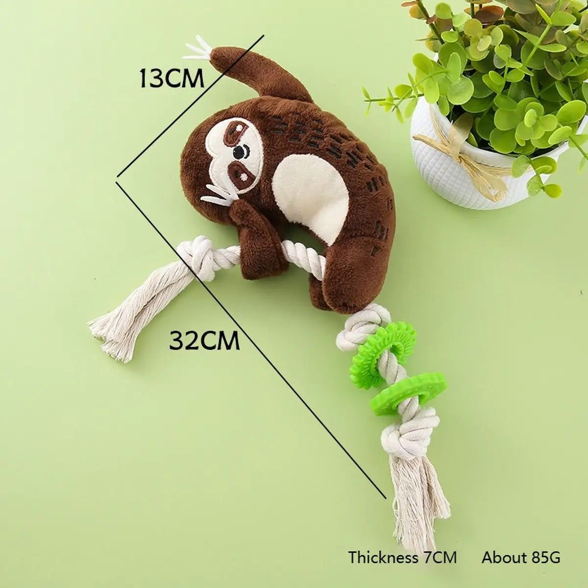 Durable Squeaky Dog Toy - Chew Resistant_CWMM5379