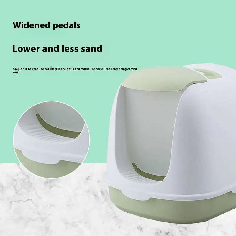 Extra-Large Enclosed Cat Litter Box, Odor Control_CWMM5240