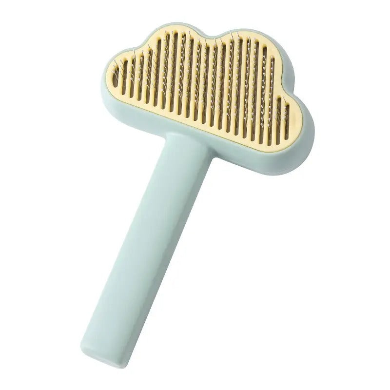 Cloud-Shaped Pet Brush for Cats & Dogs_CWMM5176