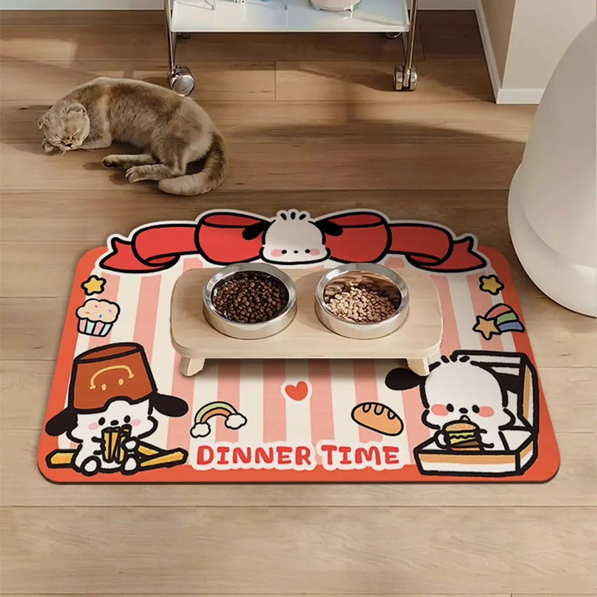 Cute Diatom Pet Mat – Quick-Dry & Easy to Clean_CWMM6081