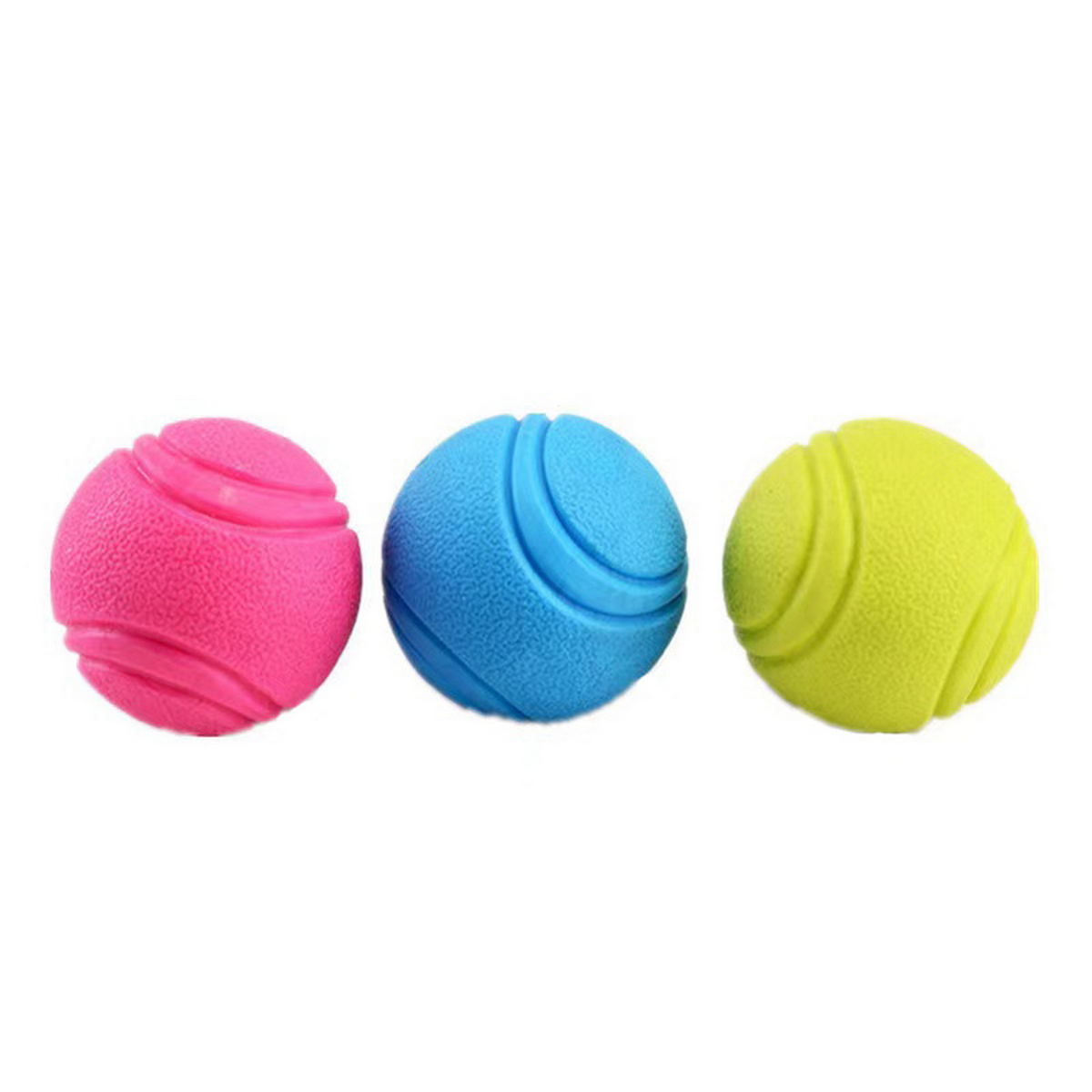 Durable TPR Dog Toy - Solid Chew Ball for Teeth_CWMM7187