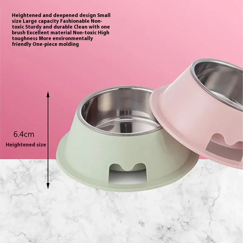 Elevated Pet Bowl, Anti-Slip, Durable Dog/Cat Bowl_CWMM5207