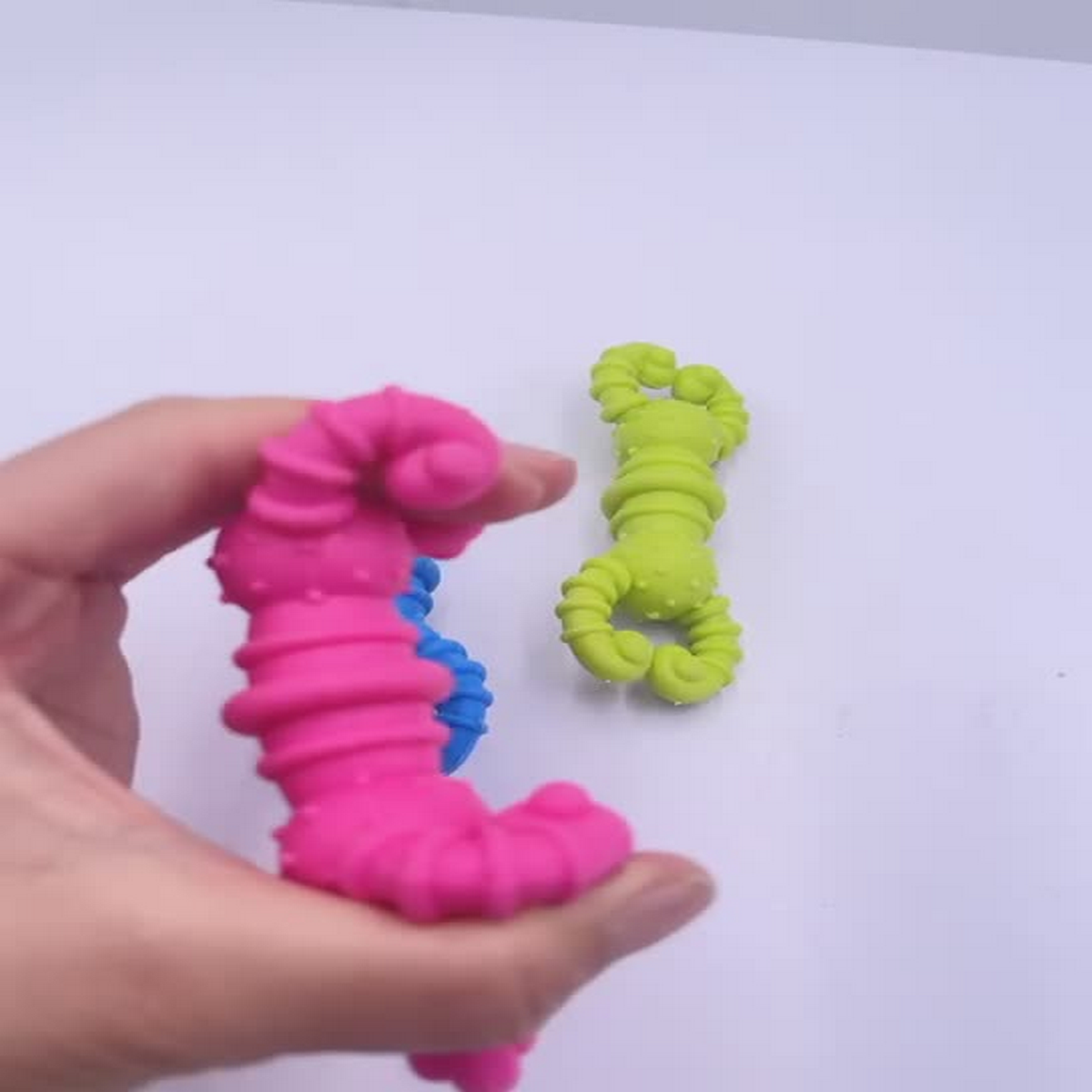 Durable Rubber Dog Toy Lobster Chew for Teething_CWMM7233