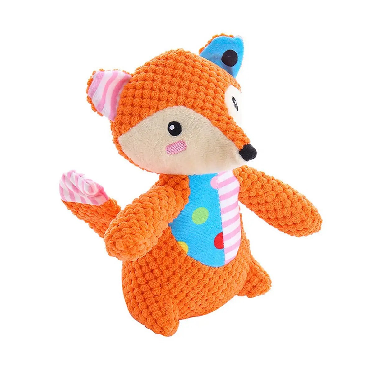 Cute Squeaky Plush Dog Toy – Durable & Fun_CWMM5421