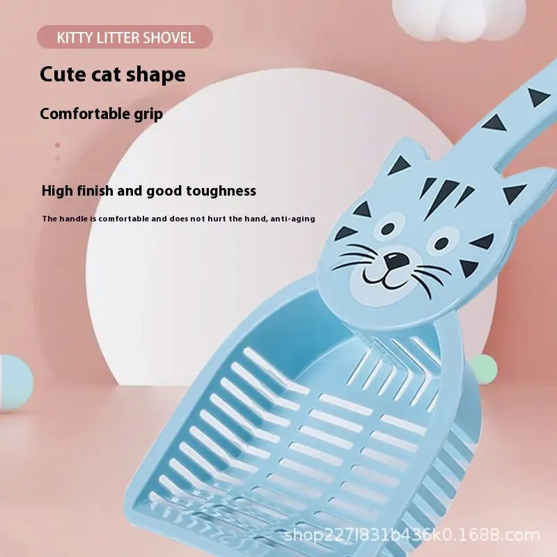 Cat Shaped Litter Scoop, Pet Cleaning Tool_CWMM5205