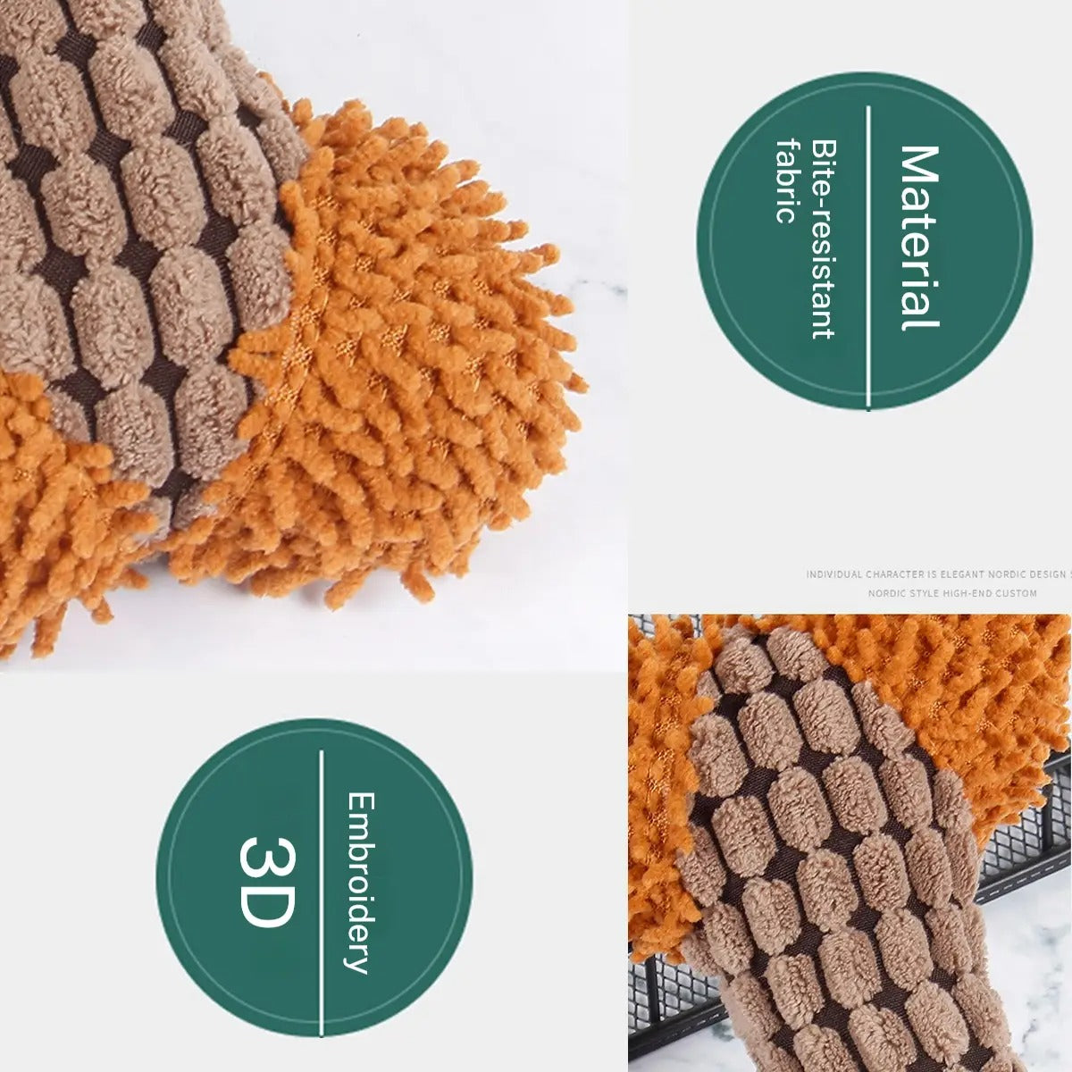 Corn Velvet Bone Plush Pet Toy - Safe and Non-Toxic_CWMM5416