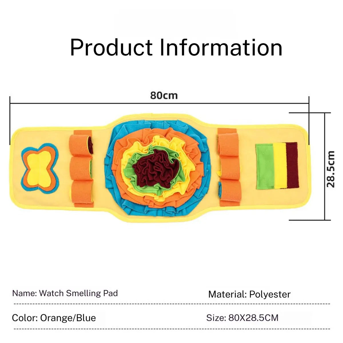 Dog Watch Snuffle Toy – Chew & Treat Puzzle Pad_CWMM6726