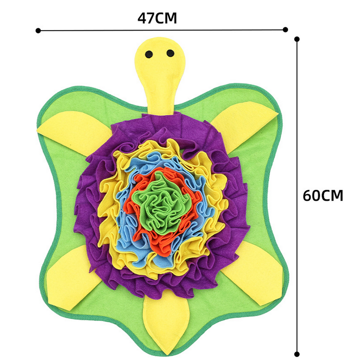 Dog Snuffle Mat Feeder Toy – Anti-Choke & Chew_CWMM6738