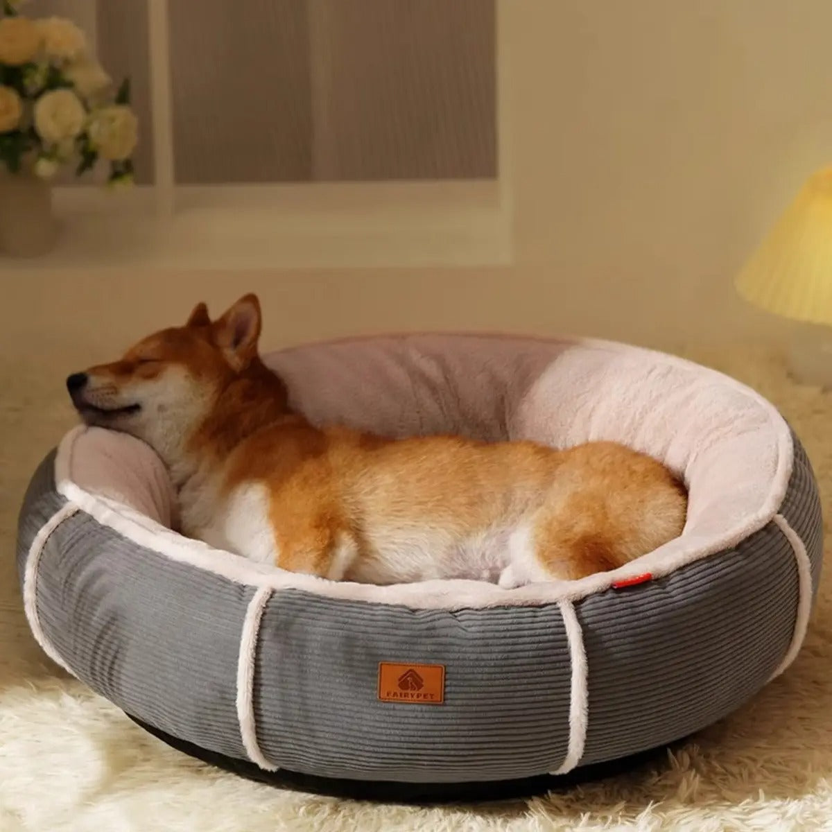 Deep Sleep Pet Bed – Thick, Soft & Four Seasons_CWMM7652