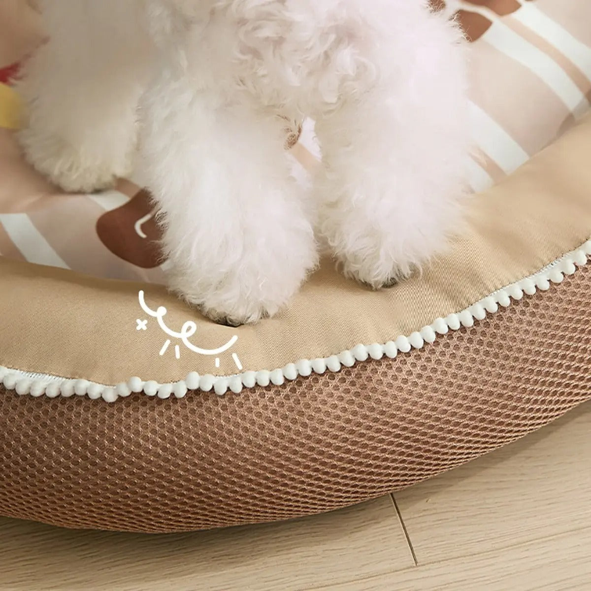 Cozy Dog Bed, Medium,Small Breeds, Soft Sleep Mat_CWMM7042