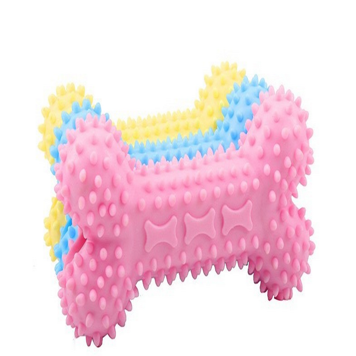 Durable TPR Bone Toy - Chew & Teeth Care for Dogs_CWMM7200
