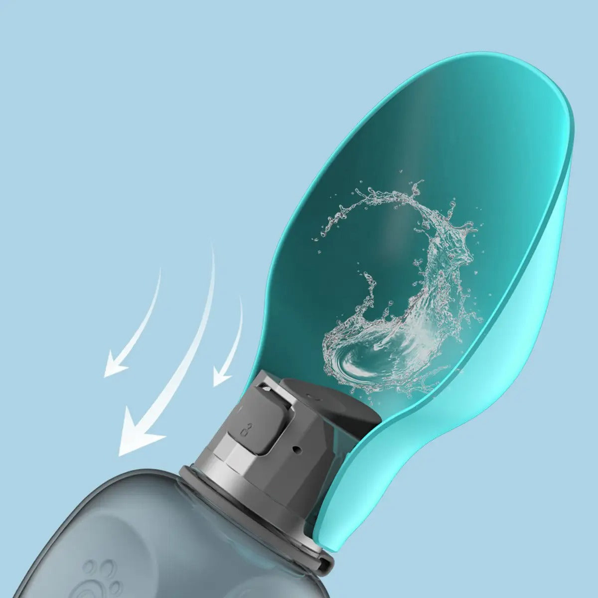 Outdoor Foldable Dog Water Bottle Leak-Proof_CWMM6084