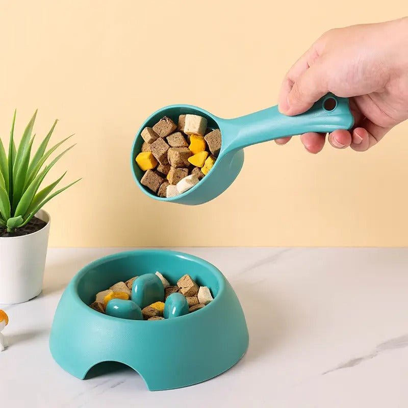 Fish Tail Pet Food Scoop Dog Cat Feeding Spoon_CWMM5110