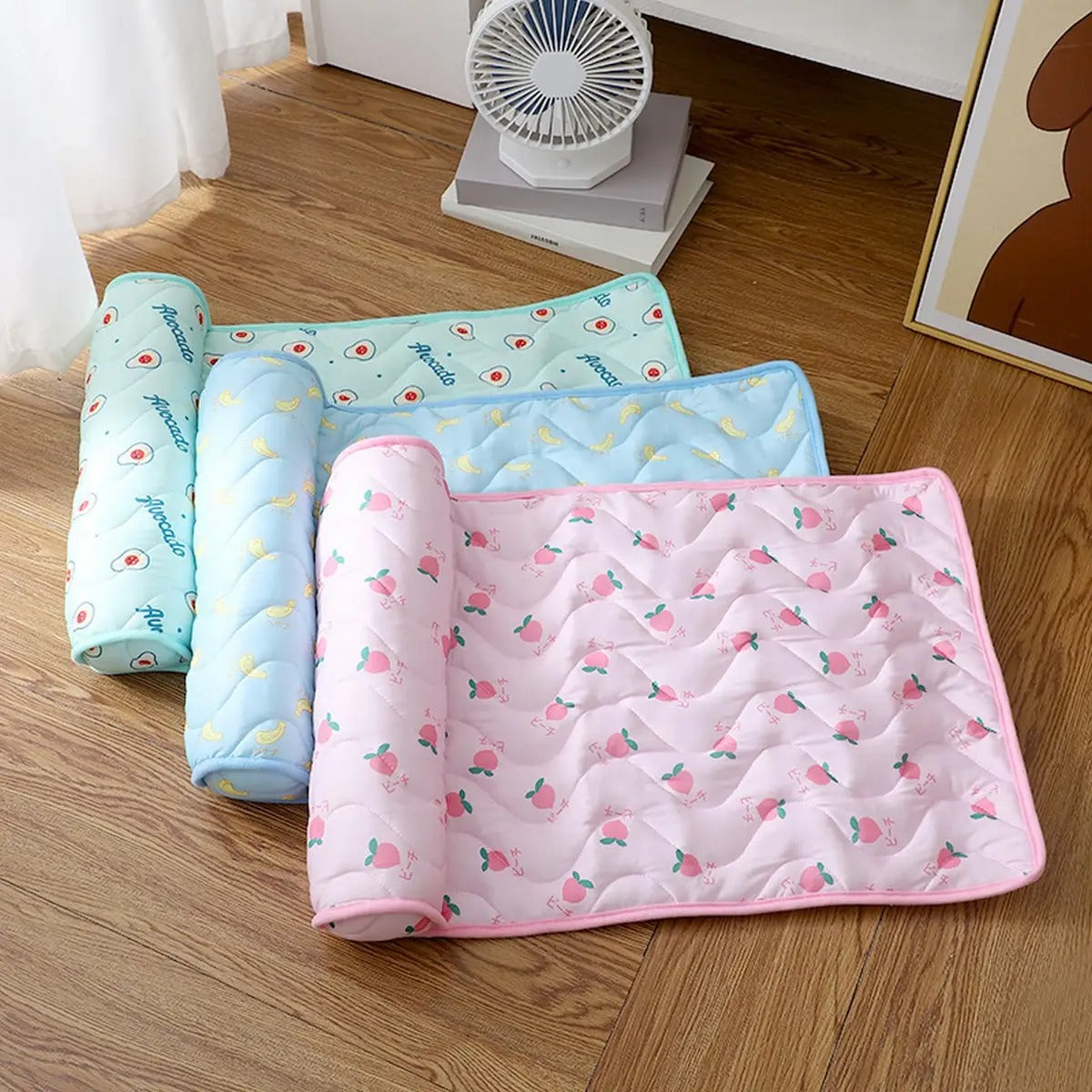 Cooling Pet Mat for Dogs – Summer Sleep Pad Bed_CWMM7273