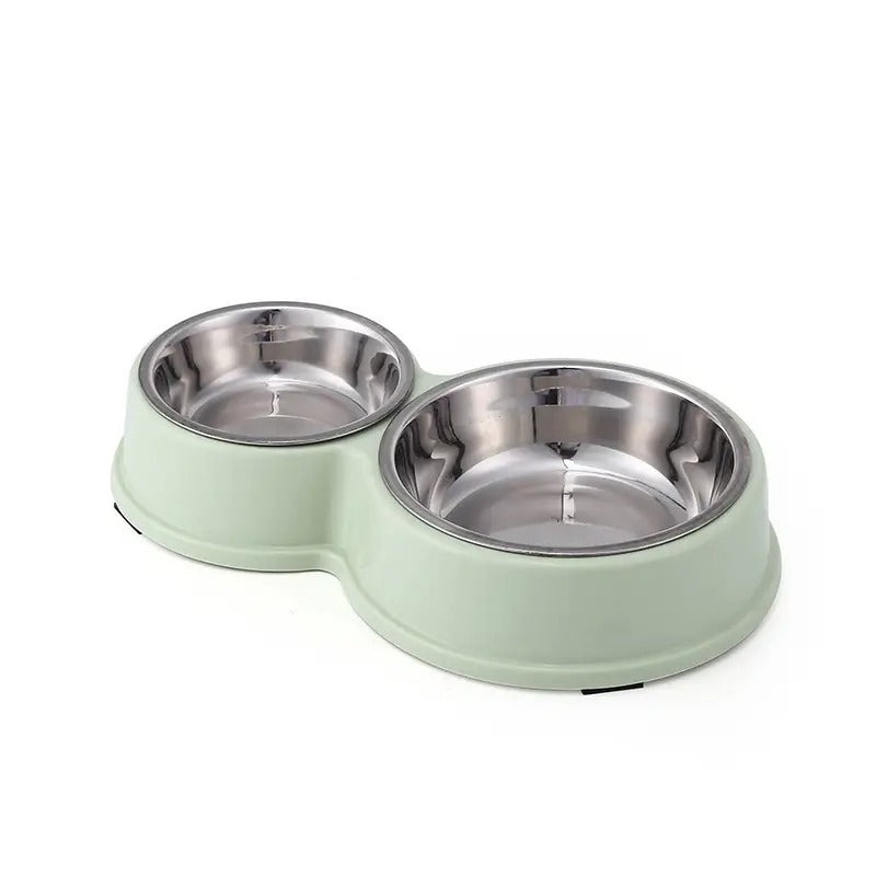 Large,Small Double Pet Bowl,for Cat Dog_CWMM5246