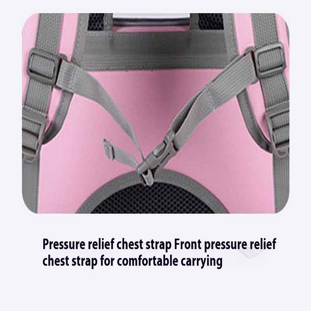 PawChic Solid Color Pet Backpack_CWMM6858