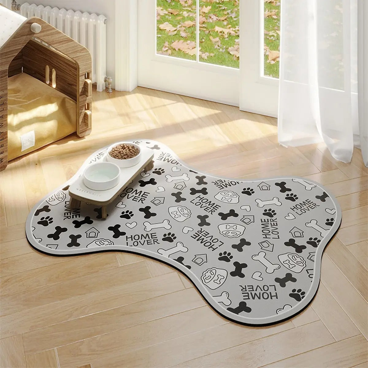 Bone-Shaped Diatom Pet Mat – Absorbent & Quick-Dry_CWMM6080
