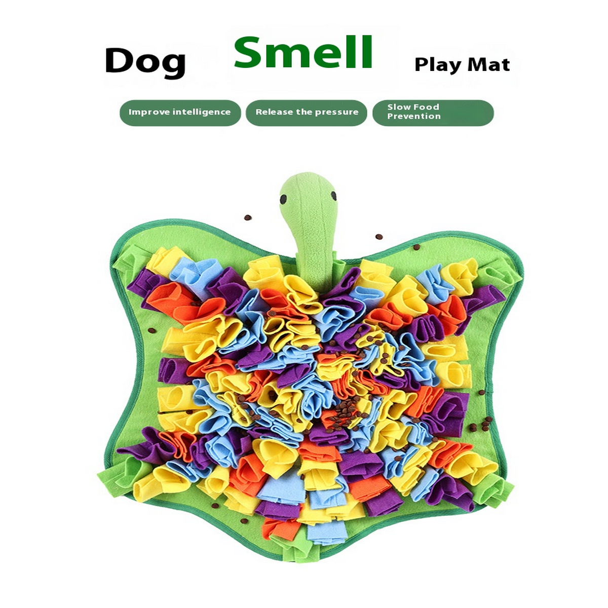 Dog Snuffle Mat Feeder Toy – Anti-Choke & Chew_CWMM6738