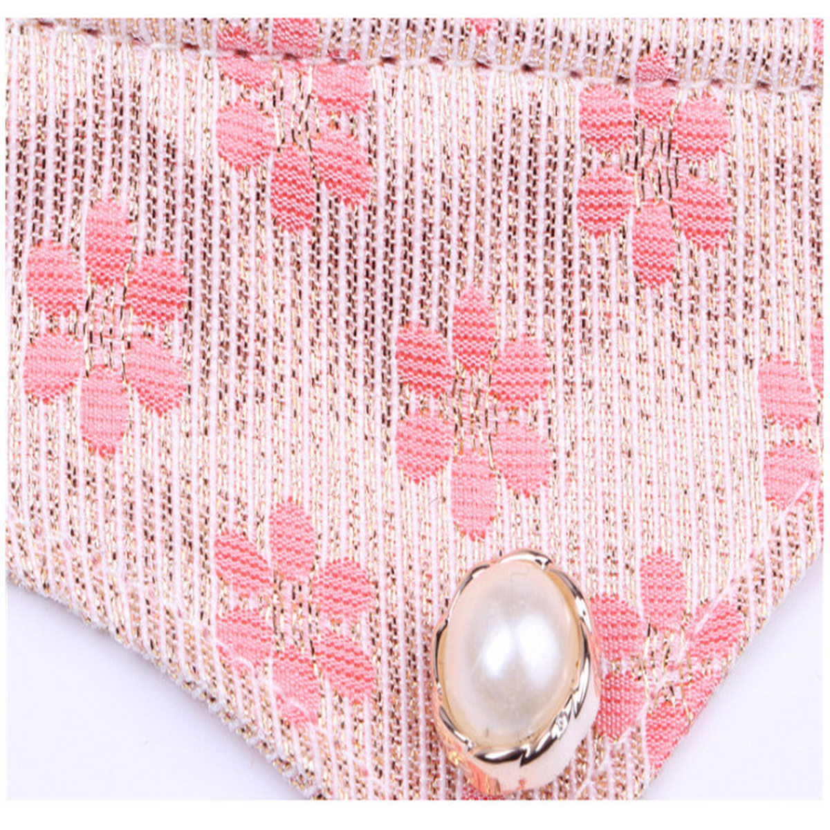 Dog Bandana Collar – PU for Small Breeds_CWMM7728