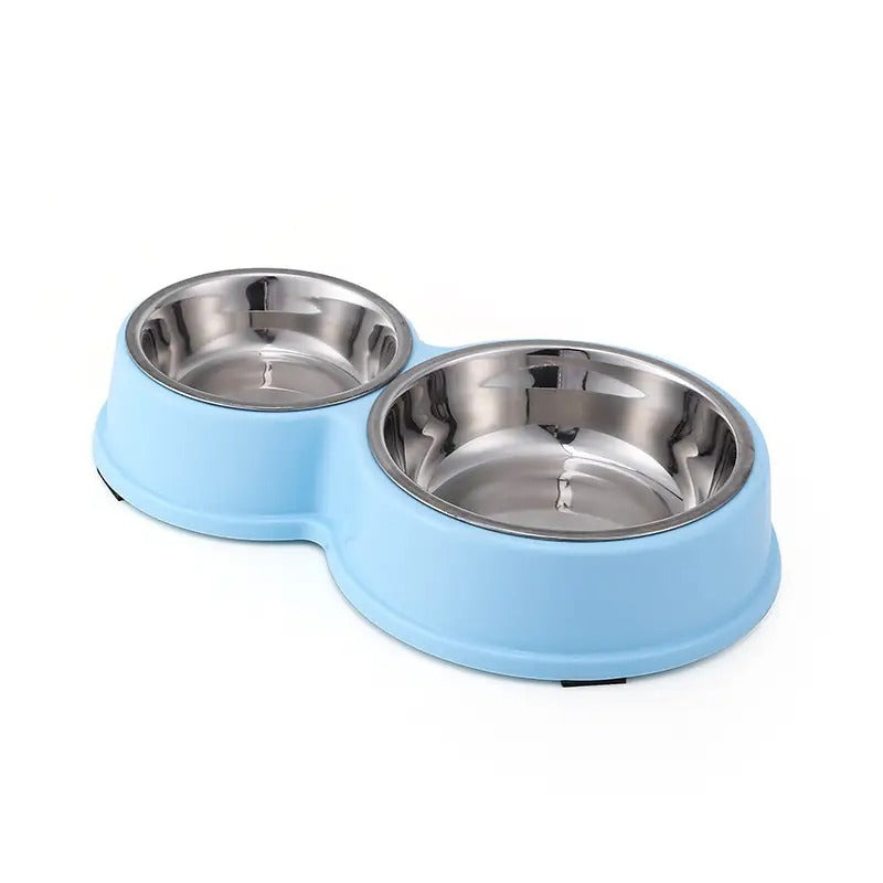 Large,Small Double Pet Bowl,for Cat Dog_CWMM5246