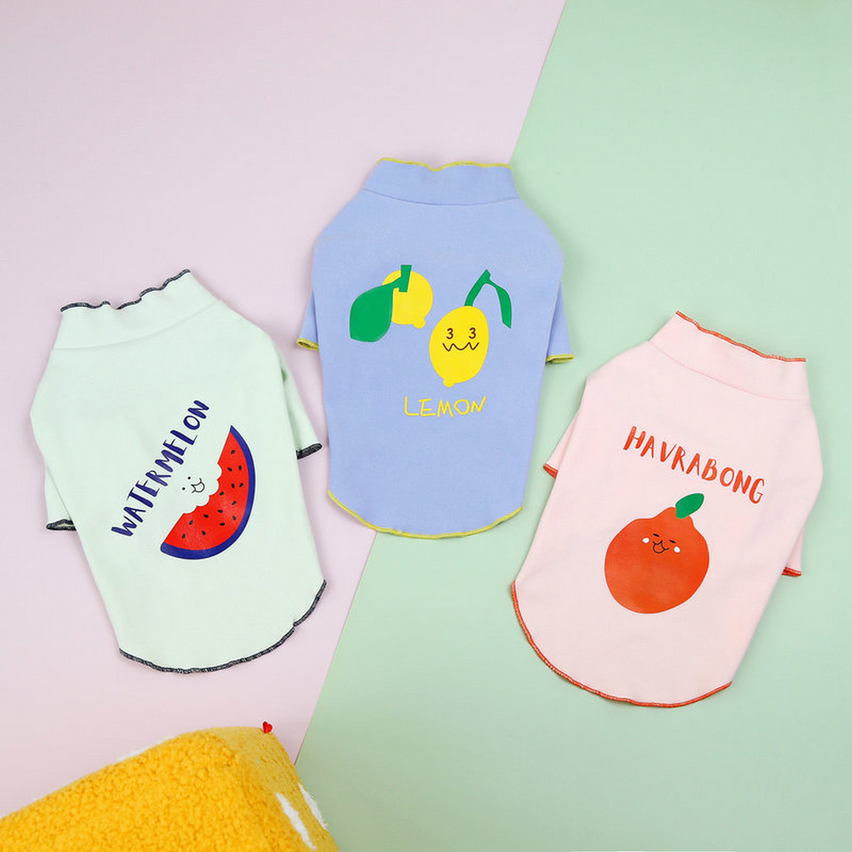 PawMelon Pet Tee – Cute Fruit Print Shirt_CWMM6988