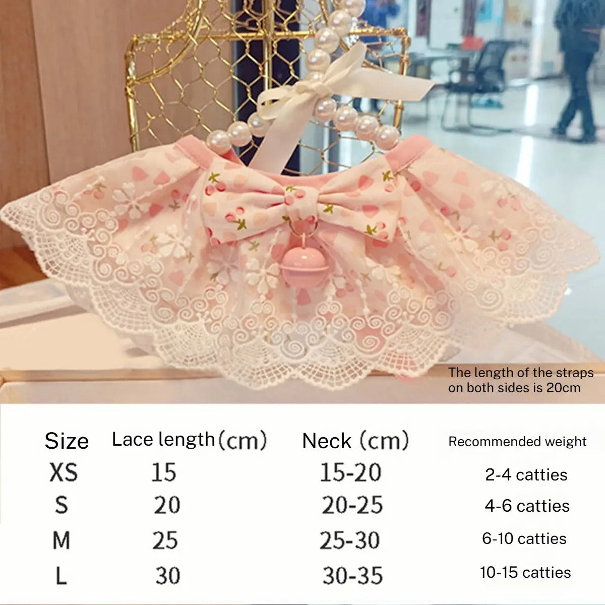 Cute Pet Bandana Bib – Dog Cat Scarf with Bowtie_CWMM7261