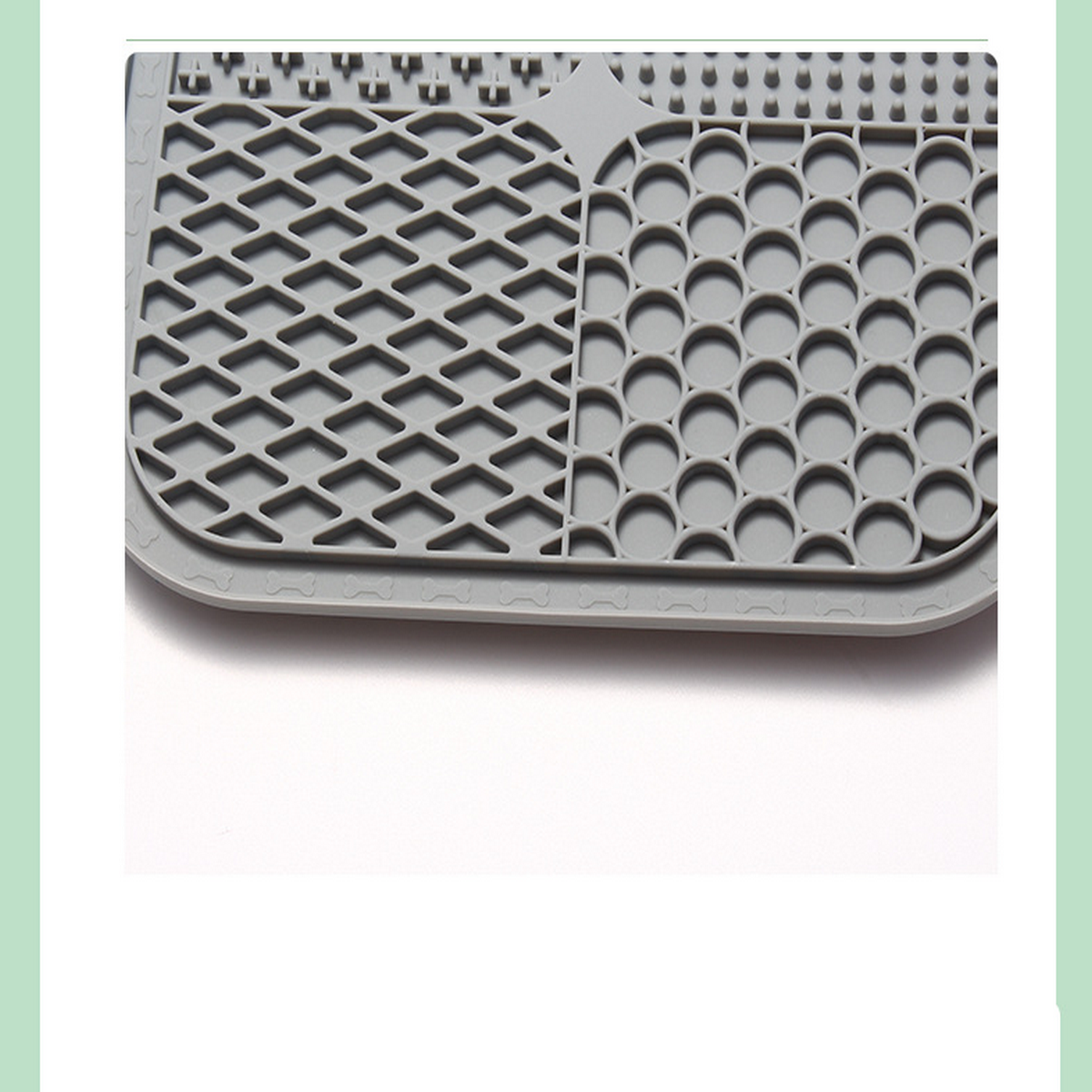 4-Grid Dog Lick Mat – Silicone Slow Feeder Pad_CWMM6907