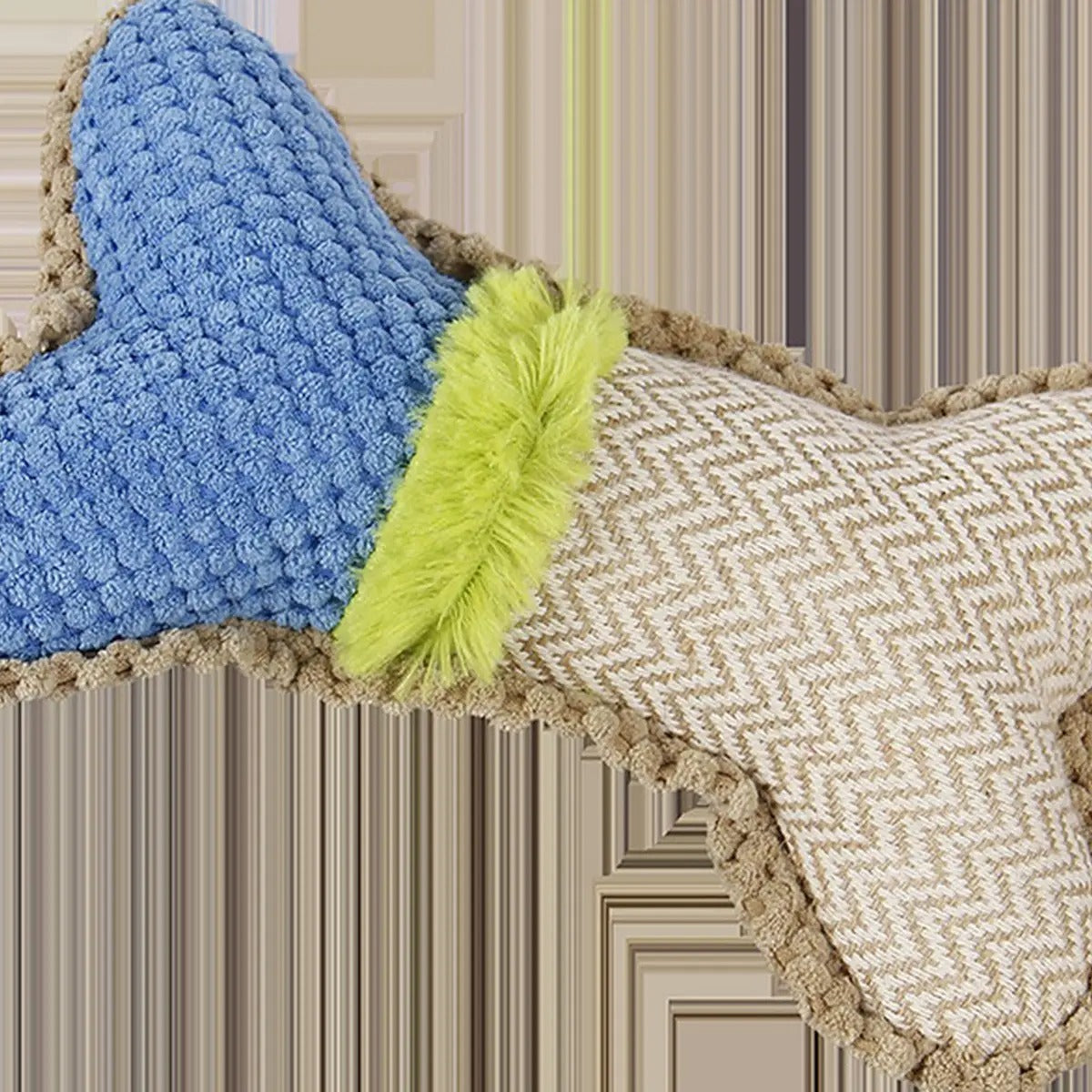 Corn Plush Bone Toy, Squeaky Chew Toy for Pets_CWMM5499