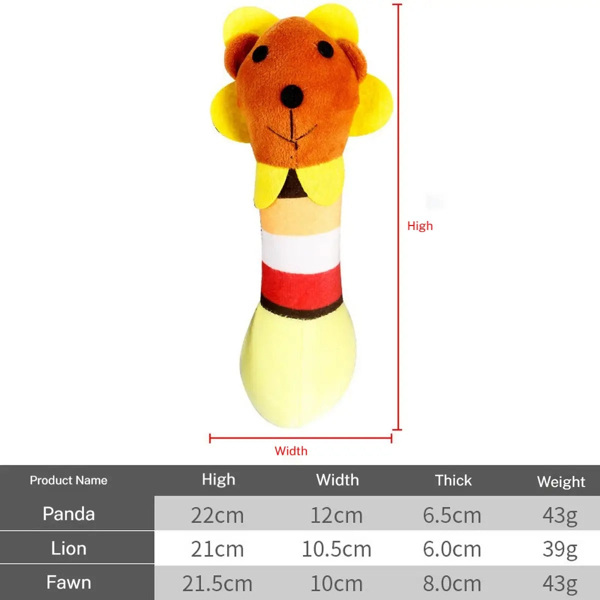 Clean teeth and resist chewing, cute pet toy_CWMM5502