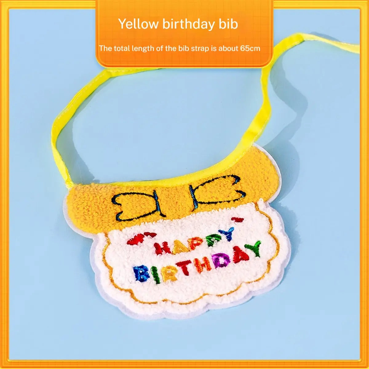 Pet Birthday Hat & Bib Party Set for Dogs & Cats_CWMM6262