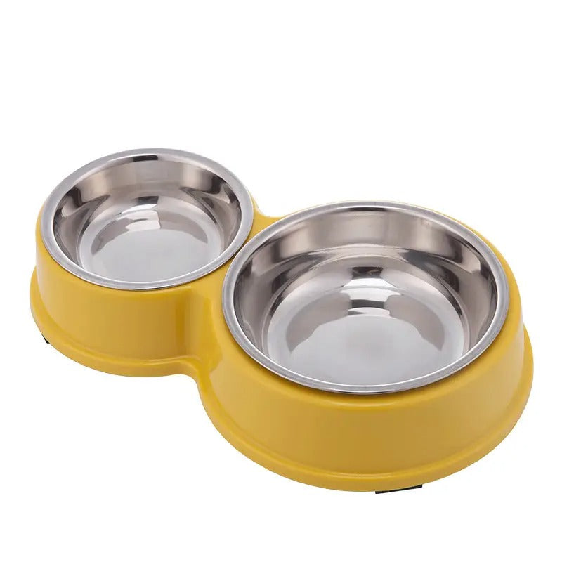 Large,Small Double Pet Bowl,for Cat Dog_CWMM5246