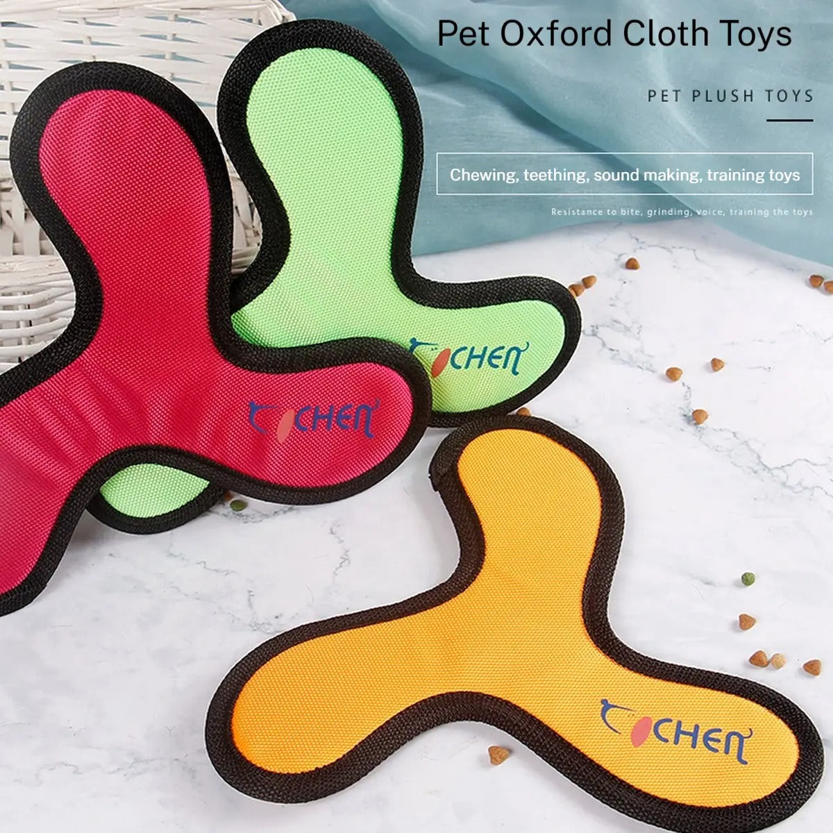 Boomerang Chew Toy, Durable for All Dog Sizes_CWMM5461