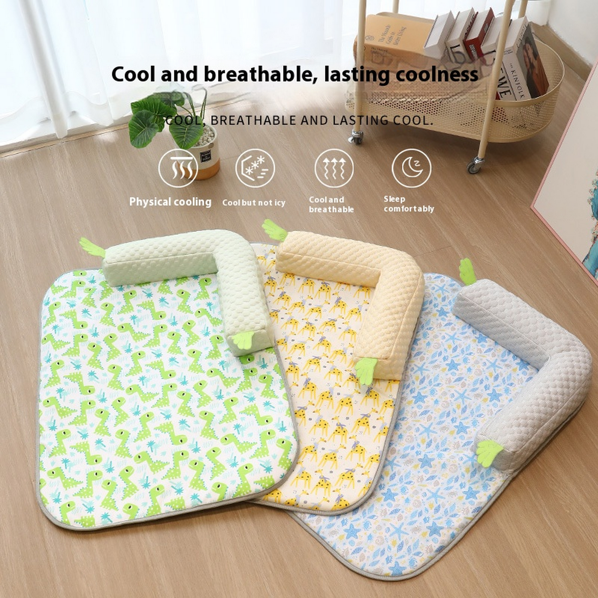 Cooling Ice Bead Pet Bed – All-Season Nest_CWMM7854