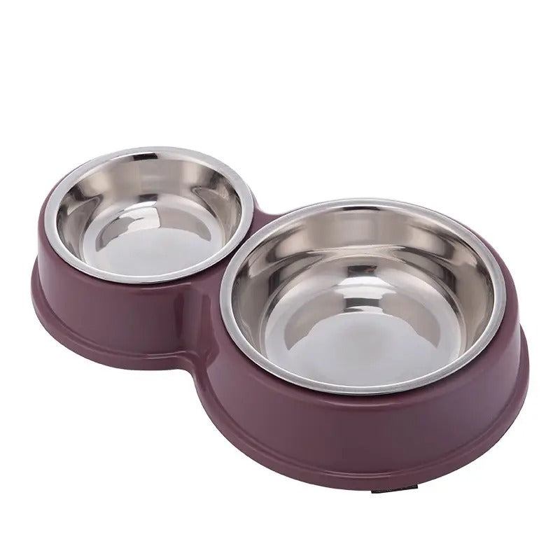 Large,Small Double Pet Bowl,for Cat Dog_CWMM5246