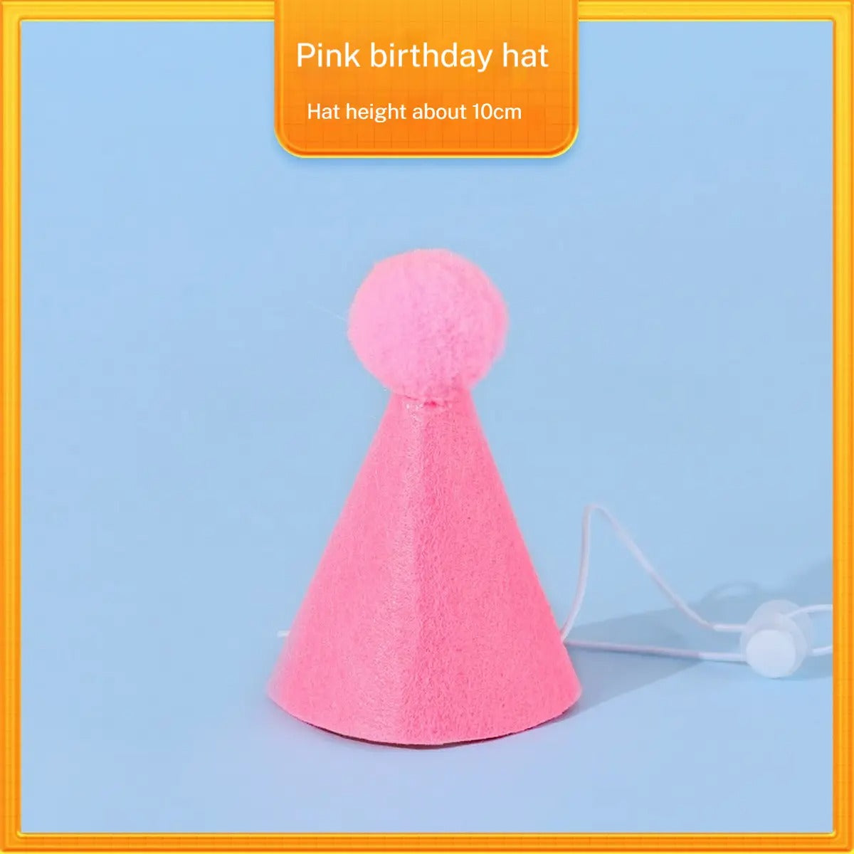 Pet Birthday Hat & Bib Party Set for Dogs & Cats_CWMM6262