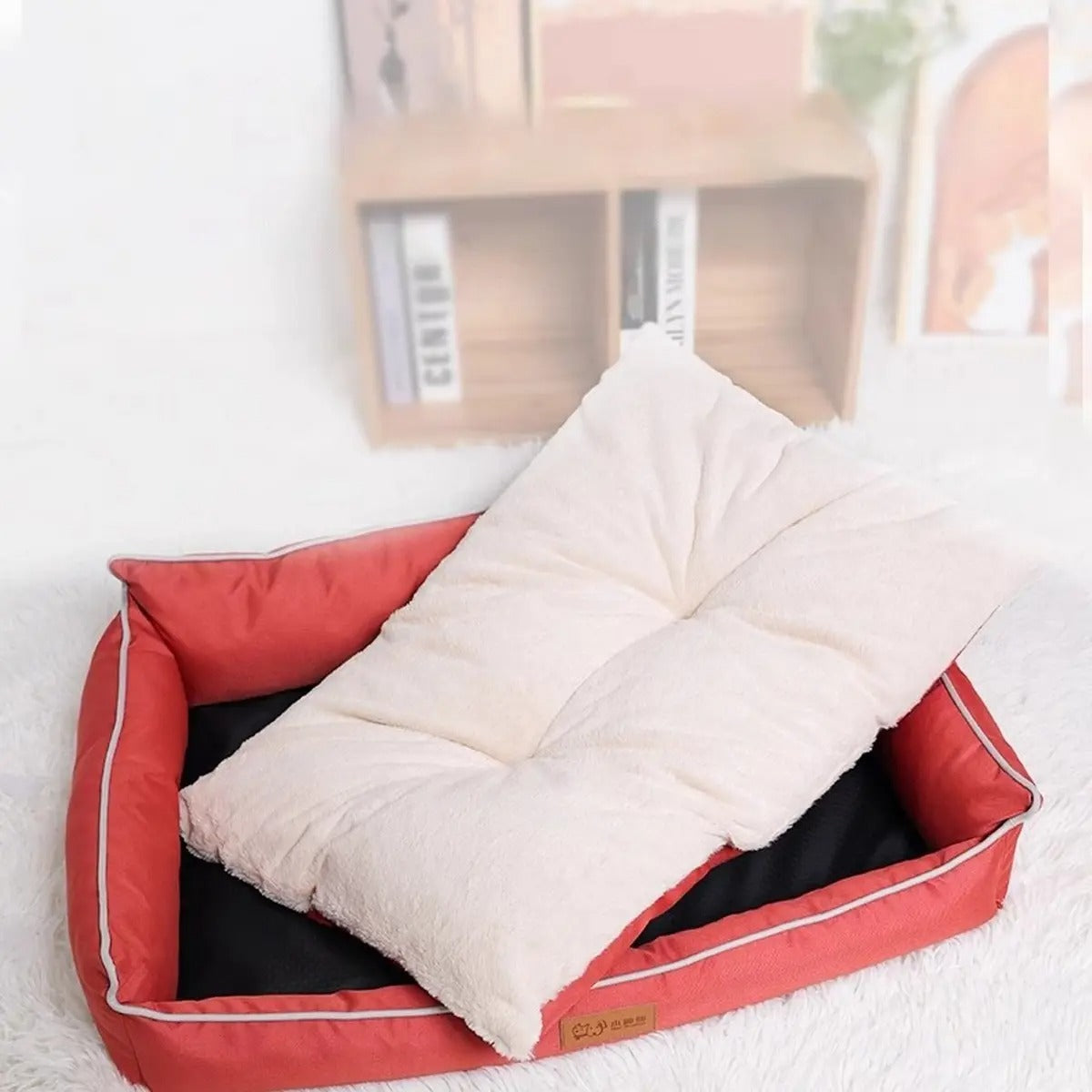 Antibacterial Dog Bed – Washable & All-Season_CWASC2584