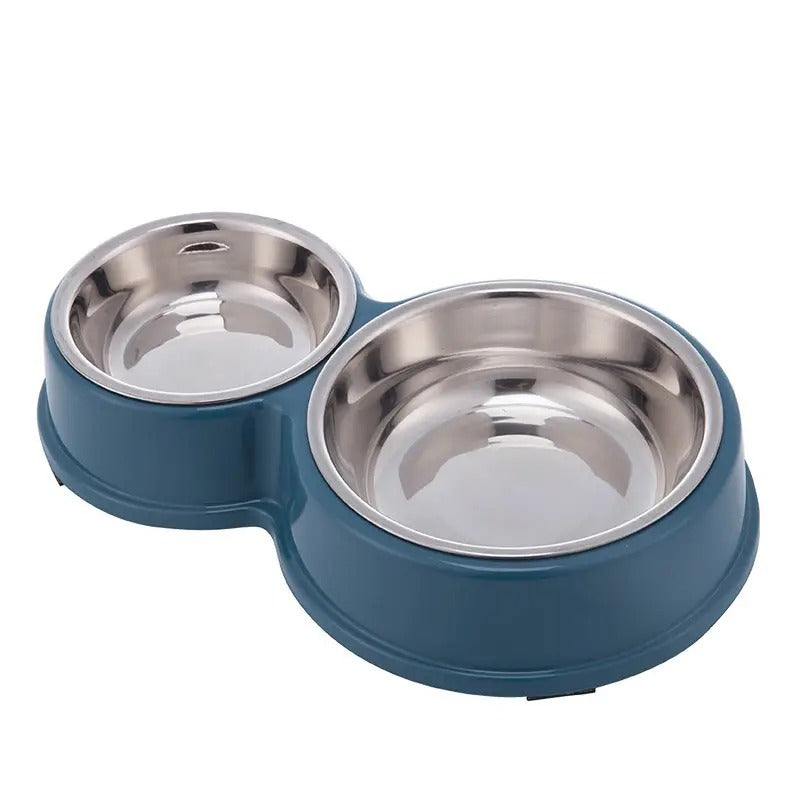 Large,Small Double Pet Bowl,for Cat Dog_CWMM5246