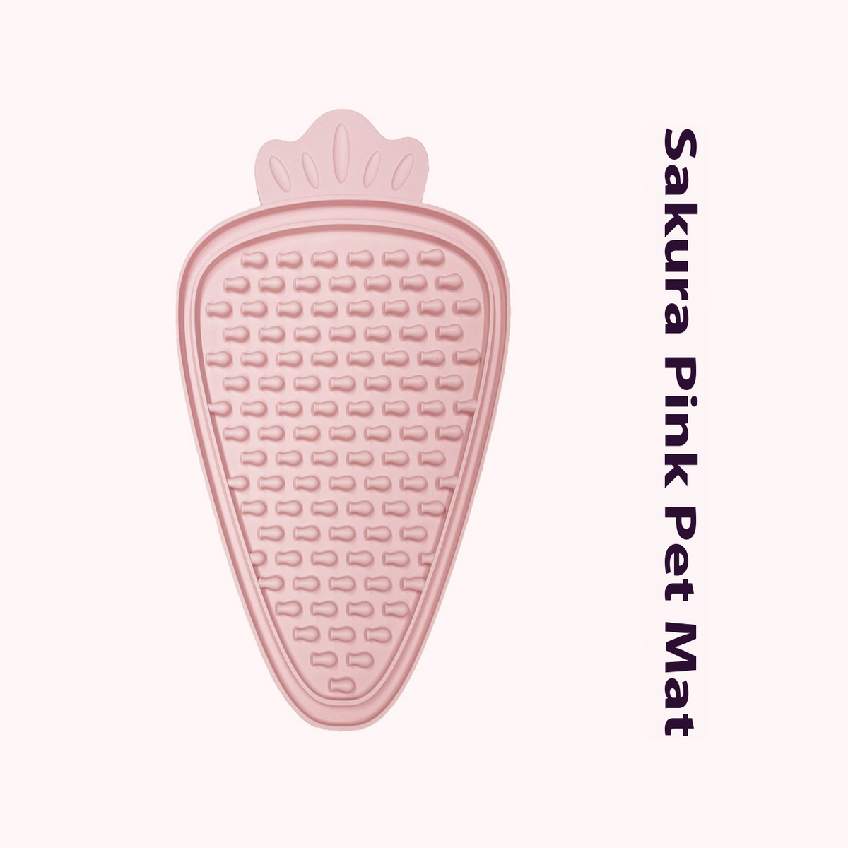 Carrot Shaped Pet Lick Mat – Anti-Choke Feeder_CWMM7165