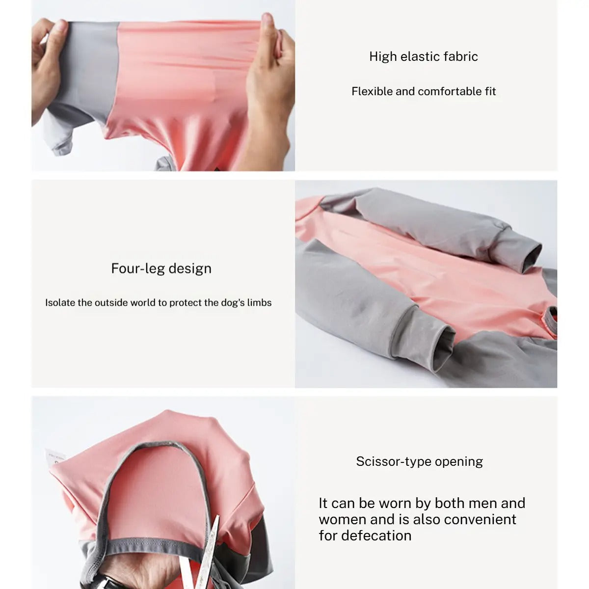 Breathable Full-Cover Dog Pajamas for Summer_CWMM7457