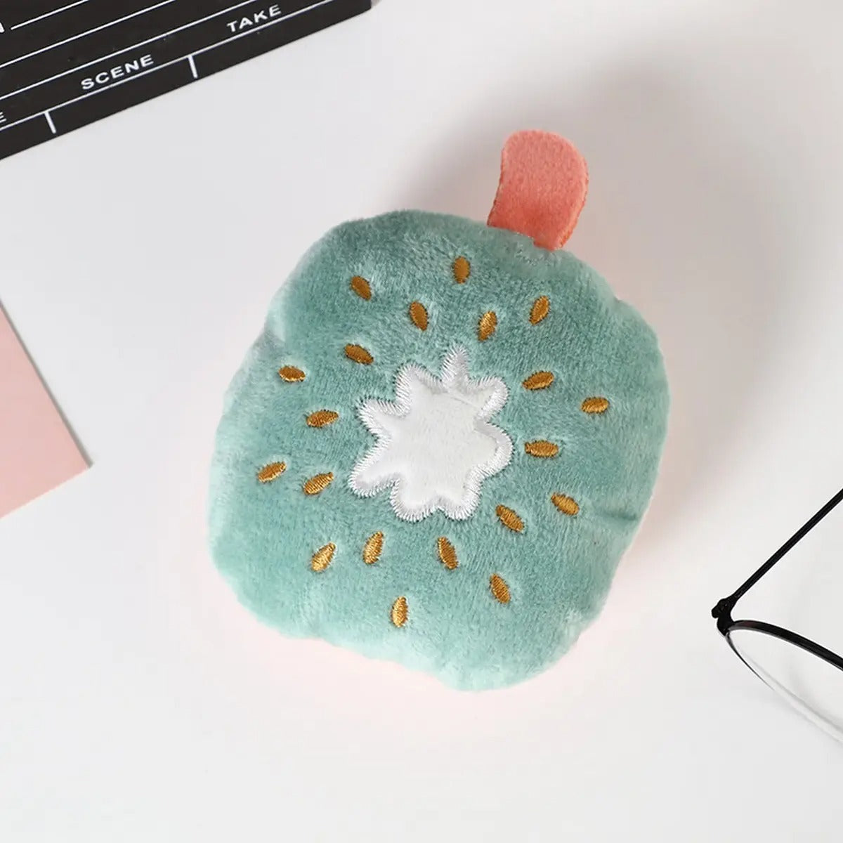 Built-in sound paper Plush Pet Toy with Catnip_CWMM5364