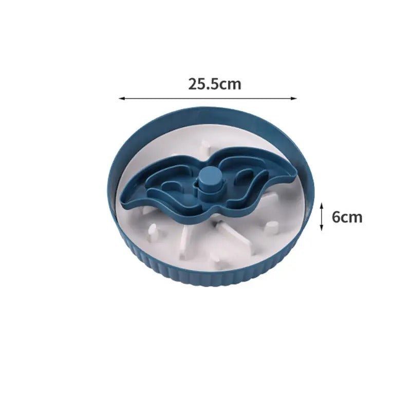 Beard Lick Rotating Slow Feeder Dog Cat Pet Bowl_CWMM5131