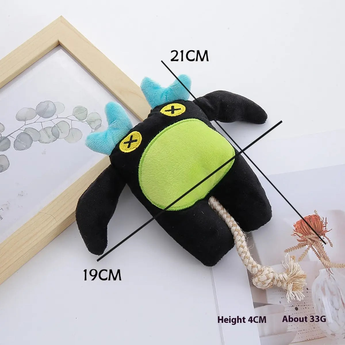 Cotton Rope Octopus Chew Toy for Small Dogs & Cats_CWMM5397