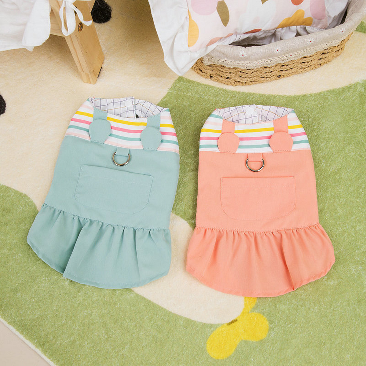 BunnyBelle Pet Dress – Square Neck Design_CWMM6980