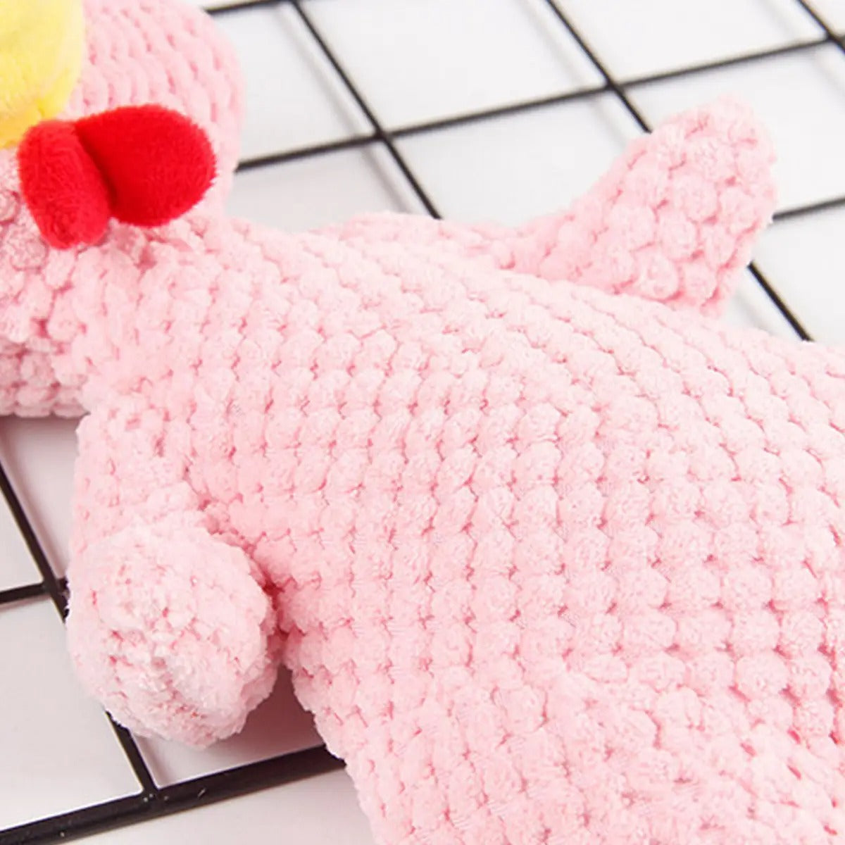 Durable Screaming Chicken Plush Toy for Dogs_CWMM5413