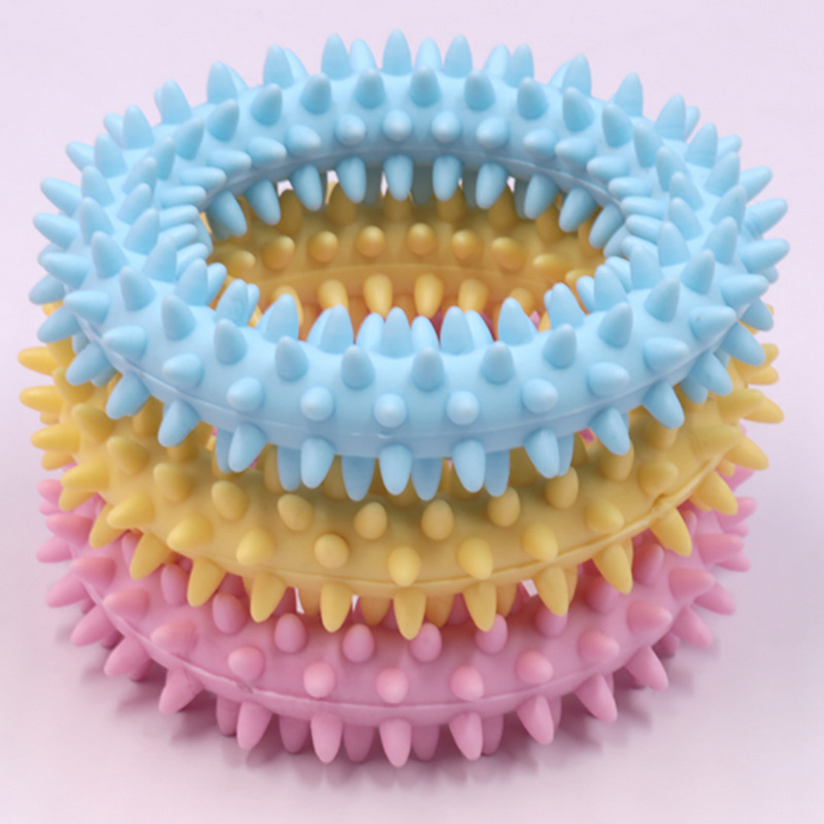 Dog Toy Set TPR Chew Toys for Teeth Cleaning_CWMM7228