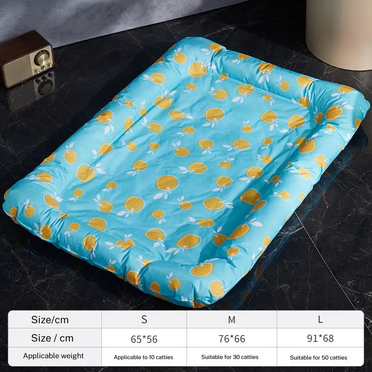 Cooling Cat Bed with Ice Mat,Pet Sleep Pad_CWMM7035